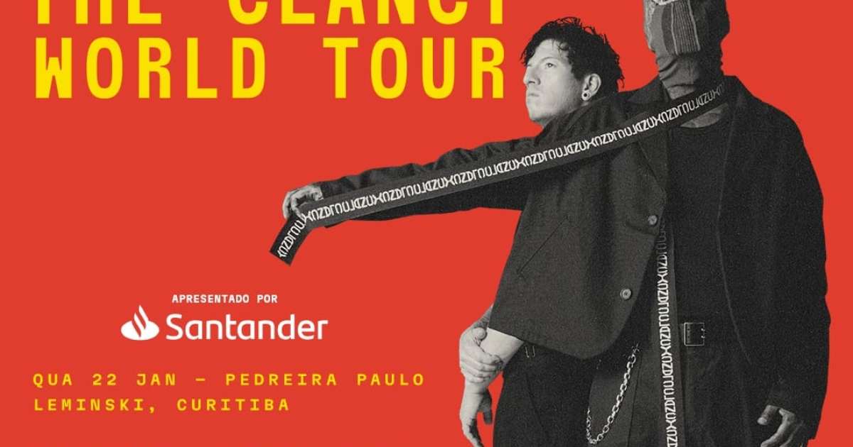 Venda de Ingressos para Clancy World Tour