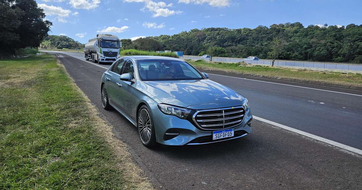 O novo Mercedes Classe E: uma viagem de luxo entre São Paulo e Londrina